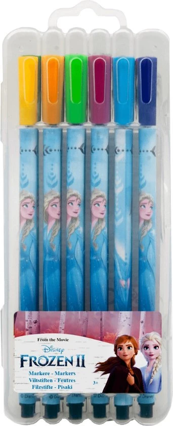 Disney Frozen Disney - Frozen - Kleurstiften - 12 Stuks 3 Disney Frozen Disney - Frozen - Kleurstiften - 12 Stuks - Afbeelding 3