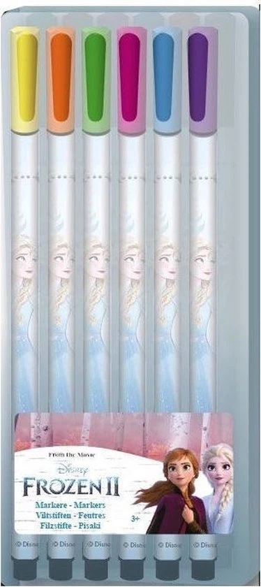 Disney Frozen Disney - Frozen - Kleurstiften - 12 Stuks 1 Disney Frozen Disney - Frozen - Kleurstiften - 12 Stuks