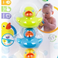 Playgro Badeendjes - Schimmelvrij - Zonder Gaatjes - Set Van 3 Stuks - BPA Vrij