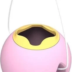 Quut Mini Ballo Banana Pink Strand Emmer - Bad Strand Speelgoed Meisje - Cadeau 1 Jaar | 2 Jaar | 3 Jaar | 4 Jaar | 5 Jaar - Geel Roze - 1,70 Liter