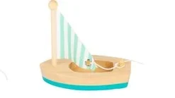 Small Foot Company Small Foot Zeilbootjes Junior Hout/textiel Naturel 3 Stuks