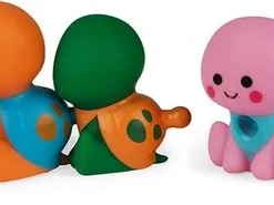 Janod Badspeelgoed - Spuitfiguur Waterschildpaddenfamilie -Aanbiedingen badspeelgoed Winkel 550x185