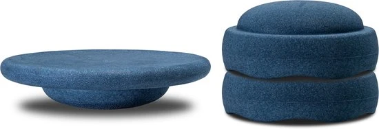 Stapelstein Balans Set | Schemerblauw 1 Stapelstein Balans Set | Schemerblauw