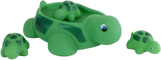Mini Club Badfiguren Schildpad Junior 21 Cm Groen 4-delig 1 Mini Club Badfiguren Schildpad Junior 21 Cm Groen 4-delig