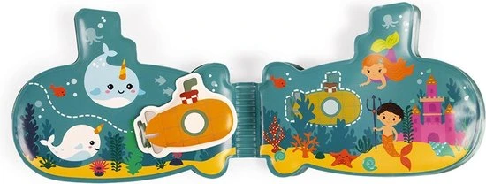 Janod Badspeelgoed - Badboek Mijn Duikboot 12 Janod Badspeelgoed - Badboek Mijn Duikboot - Afbeelding 12