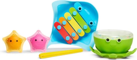Munchkin Badspeelgoed Bath Beats Music Gift Set 7 Munchkin Badspeelgoed Bath Beats Music Gift Set - Afbeelding 7