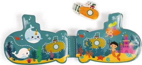 Janod Badspeelgoed - Badboek Mijn Duikboot 6 Janod Badspeelgoed - Badboek Mijn Duikboot - Afbeelding 6
