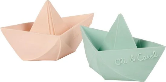 Oli & Carol - Origami Bootje Mint Groen 3 Oli & Carol - Origami Bootje Mint Groen - Afbeelding 3