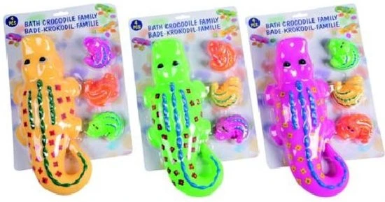 Eddy Toys - Krokodillenfamilie Voor In Bad 1 Eddy Toys - Krokodillenfamilie Voor In Bad