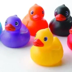 Eddy Toys Vrolijke Badeendjes - 6 Stuks In Koker -Aanbiedingen badspeelgoed Winkel 550x294 3