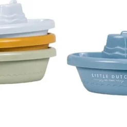 Merkloos Little Dutch - Bad Bootjes - Blauw - Bad Speelgoed - Baby Speelgoed -Aanbiedingen badspeelgoed Winkel 550x300 2