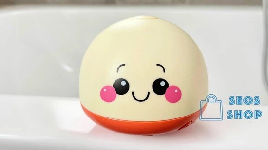 SEOS Shop ® - Badspeelgoed - Dolly De Dolfijn - Voor In Het Water - Lichtgevend - Oranje/Crème 2 SEOS Shop ® - Badspeelgoed - Dolly De Dolfijn - Voor In Het Water - Lichtgevend - Oranje/Crème - Afbeelding 2