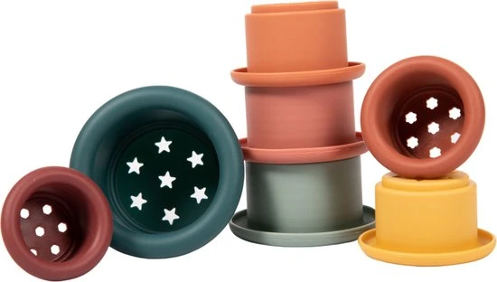 Bo Jungle B-Stacking Bath Cool Classic Stapelbekers B900240 1 Bo Jungle B-Stacking Bath Cool Classic Stapelbekers B900240