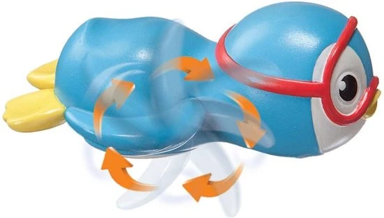 Munchkin Badspeelgoed - Swimming Pinguin - Opwindbare Pinguin Voor In Bad 11 Munchkin Badspeelgoed - Swimming Pinguin - Opwindbare Pinguin Voor In Bad - Afbeelding 11