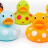 Eurekakids Squeeze Badeendjes - Set Van 5 Stuks - Knijpeendjes
