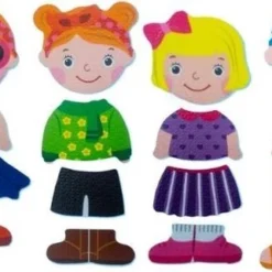 Nûby Nuby - Badspeelgoed - Schuimrubberen Aankleedset Meisje - Vanaf 12 Maanden