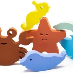MOESPLAY MOES Waterfun Set - 6 Sealife Animals (bathtoys) -Aanbiedingen badspeelgoed Winkel 550x323 6