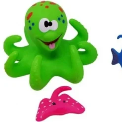 Eddy Toys- Badspeelgoed - Drijvende Octopus Met Zeevriendjes - 4 Delig -Aanbiedingen badspeelgoed Winkel 550x326 3