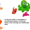 Eddy Toys- Badspeelgoed - Drijvende Octopus Met Zeevriendjes - 4 Delig