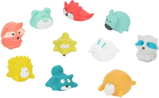 Badabulle Badspeeltjes Splash Bergen - 10 Stuks 1 Badabulle Badspeeltjes Splash Bergen - 10 Stuks