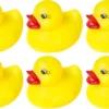 Merkloos 30x Badeend Geel Badspeelgoed 4.5 Cm - Speelgoed - Badspeeltjes - Badeendjes