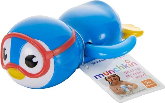 Munchkin Badspeelgoed - Swimming Pinguin - Opwindbare Pinguin Voor In Bad 3 Munchkin Badspeelgoed - Swimming Pinguin - Opwindbare Pinguin Voor In Bad - Afbeelding 3