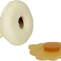 HEVEA Squeeze ’n Splash Badspeeltje - Eend & Kikker - Sand & Sage -Aanbiedingen badspeelgoed Winkel 550x351 3