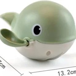 Van Theo® - Badspeeltje Walvis - Opwindbaar Badspeelgoed - Water Speelgoed Voor In Bad - Mint Groen - Vanaf 1 Jaar -Aanbiedingen badspeelgoed Winkel 550x359 3
