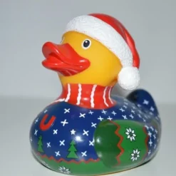 BUDDUCK.COM DELUXE CHRISTMAS JUMPER DUCK - Kersttrui Badeend Van BUDDUCK