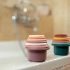 Bo Jungle B-Stacking Bath Lovely Pink Stapelbekers B900250 8 Bo Jungle B-Stacking Bath Lovely Pink Stapelbekers B900250 -Aanbiedingen badspeelgoed Winkel 550x366 96
