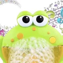 Simann Products Badspeelgoed - Bubbelmachine Voor Bad - Bubble Kikker - Bad Bellen Blaas Machine - Groen - Speelgoed Cadeau