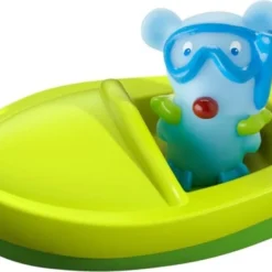 Haba Badboot Muis Ahoi! 12 Cm Groen/blauw