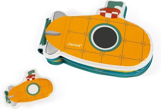 Janod Badspeelgoed - Badboek Mijn Duikboot 7 Janod Badspeelgoed - Badboek Mijn Duikboot - Afbeelding 7