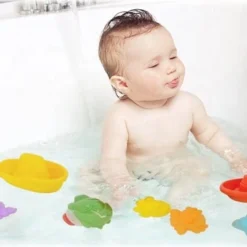 ECOTOYS Eco Toys Penguin Badspeeltjeshouder Incl. 7 Speeltjes HC495317 -Aanbiedingen badspeelgoed Winkel 550x373 6