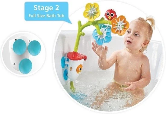 Yookidoo Badspeelgoed Badmobiel Spin'N' Sprinkle Sensory Arc 3 Yookidoo Badspeelgoed Badmobiel Spin'N' Sprinkle Sensory Arc - Afbeelding 3