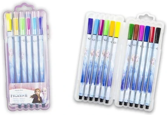 Disney Frozen Disney - Frozen - Kleurstiften - 12 Stuks 2 Disney Frozen Disney - Frozen - Kleurstiften - 12 Stuks - Afbeelding 2
