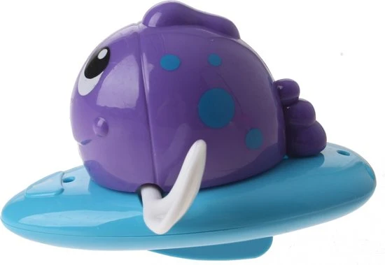 Eddy Toys - Badfiguur Opwindbaar Blauw/Paars - 13 X 12 X 9 CM (lxbxh) 2 Eddy Toys - Badfiguur Opwindbaar Blauw/Paars - 13 X 12 X 9 CM (lxbxh) - Afbeelding 2