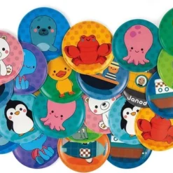Janod Memory Badspeelgoed - 24 Kaarten - Schuimrubber -Aanbiedingen badspeelgoed Winkel 550x380 1
