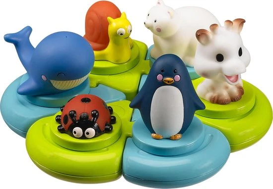 Sophie De Giraf - Badspeelgoed - Badpuzzel 1 Sophie De Giraf - Badspeelgoed - Badpuzzel