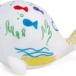 Janod - Janod Narwal Om Te Kleuren -Aanbiedingen badspeelgoed Winkel 550x387 3