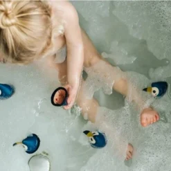 Lilliputiens Bath Memory Baddier Blauw, Wit, Geel -Aanbiedingen badspeelgoed Winkel 550x389 4