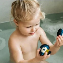 Lilliputiens Bath Memory Baddier Blauw, Wit, Geel -Aanbiedingen badspeelgoed Winkel 550x390 4
