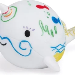 Janod - Janod Narwal Om Te Kleuren -Aanbiedingen badspeelgoed Winkel 550x399 3