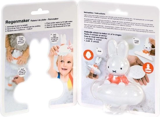 Rubo Toys Nijntje Regenmaker - Badspeelgoed - Laat Het Regenen - Makkelijk Schoon Te Maken - Vanaf 2 Jaar 10 Rubo Toys Nijntje Regenmaker - Badspeelgoed - Laat Het Regenen - Makkelijk Schoon Te Maken - Vanaf 2 Jaar - Afbeelding 10