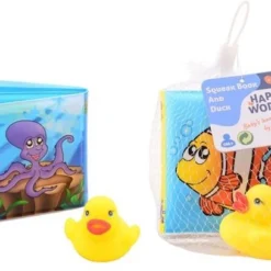 Johntoy Happy World Piepboekje Met Eend - Baby Water Badspeelgoed - Peuter Kleuter Speelgoed - Sinterklaas - Schoencadeau -Aanbiedingen badspeelgoed Winkel 550x407
