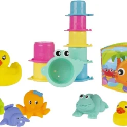 Playgro Badgeschenkset - Badspeelset 15-delig - Badspeelgoed - Kraamkadoset -Aanbiedingen badspeelgoed Winkel 550x409