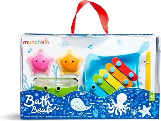 Munchkin Badspeelgoed Bath Beats Music Gift Set 9 Munchkin Badspeelgoed Bath Beats Music Gift Set - Afbeelding 9