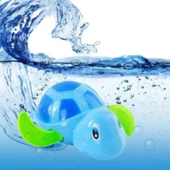 Playandgrow.NL Opwindbaar Schildpad Turtle Bad Speeltje - Drijvend Water Speel Schildpad