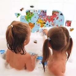 Janod - Badspeelgoed Wereldkaart 25 Janod - Badspeelgoed Wereldkaart -Aanbiedingen badspeelgoed Winkel 550x418