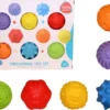 Jonotoys Badspeelgoed | Baby Rubber Speelballen Badballen | Bad Speelgoed | Bad Sensory Ballen